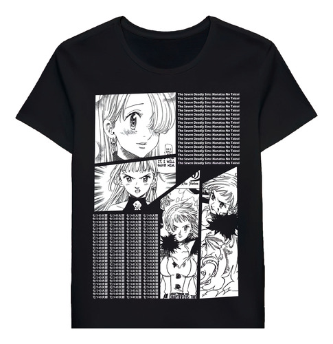 Remera Elizabeth Liones The Seven Deadly Sins Nanat100271382