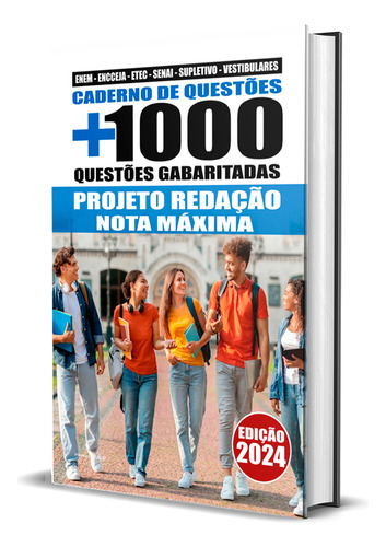 Kit Encceja Ensino Médio + Questões E Redação - Ed. Decisão, De Professores Especializados. Editorial Decisão Concursos, Tapa Mole, Edición Estudo Certificação Ensino Médio En Português, 2024