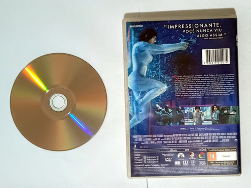 Dvd Original Dublado Ghost In The Shell Vigilante Do Amanhã (Usado)