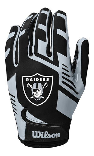 Guantes Wilson Adulto La Raiders Talla M