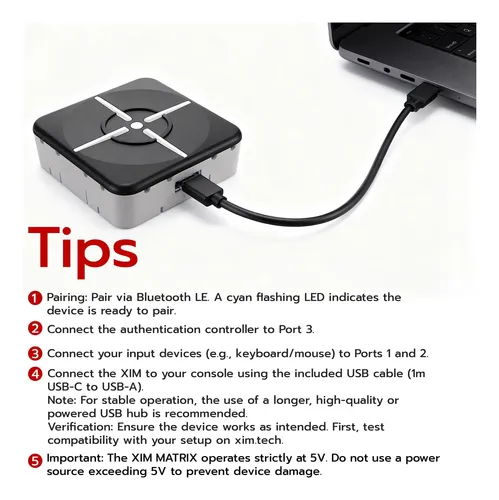 Adaptador De Matriz Xim Para Xbox, Ps5, Pc - Entrada Múltipl