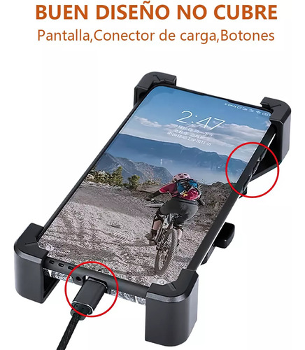 Soporte Para Celular Moto/bicicleta Punkzz X1 Dh060113 Base