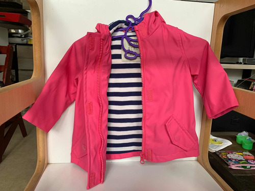 Piloto Impermeable Rosa Nena Primark 0-9 Meses