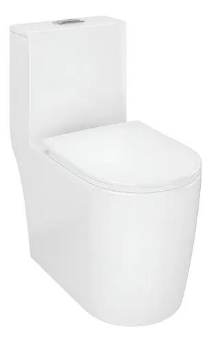 Vaso Sanitário Cerâmica Monobloco Modelo Petrus - Vab0036 - Branco