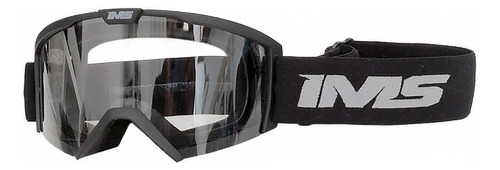 Gafas Ims Pro Motocross Trail Enduro Bmx, montura de moto, color negro