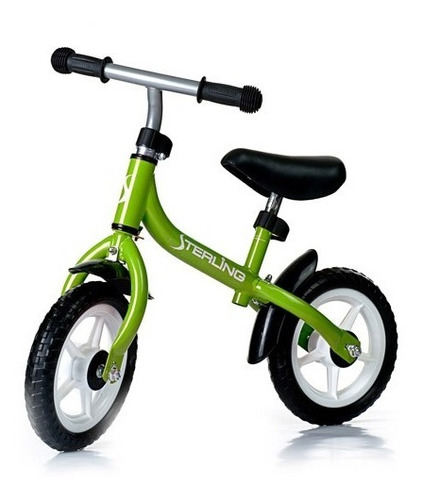 Mini Bicicleta De Balance Wonkawoo De 10'' Color Verde