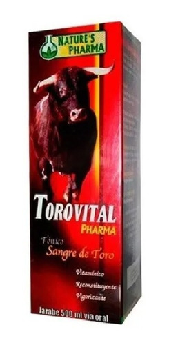 Jarabe Sangre Toro Torovital 500ml