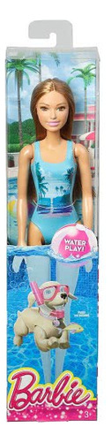 Mattel Barbie Beach Water Play Summer Doll Dwj99