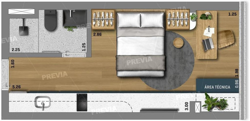 Imagem 15 de 16 de Studio Residencial Para Venda, Água Branca, São Paulo - St7007. - St7007-inc