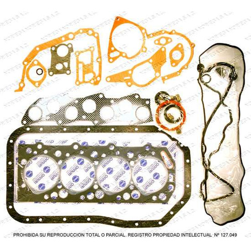 Juego Empaquetadura Motor Para Hyundai H100 2.5 1998 2004