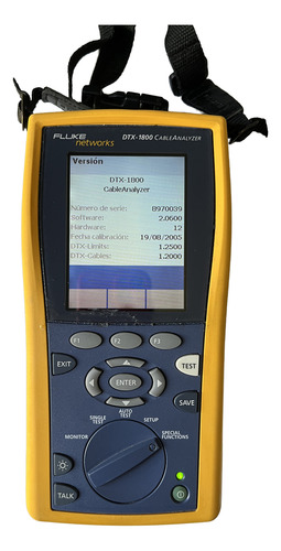 Certificador Dtx-1800 De Cobre Cat5e, 6 Y Fibra Opt Mm (Usado)