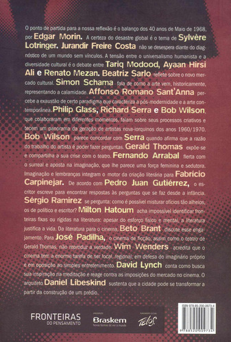 Fronteiras do pensamento, de Axt, Gunter. Editorial Editora José Olympio Ltda., capa mole em português, 2010