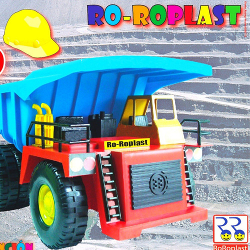 Imagen 5 de 7 de Camión Minero Tolva Gigante Camion Juguete Goliat Rojo