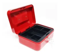Comprar Cofres Porta Valores Nro 3 Caja Para Dinero Monedero Rojo