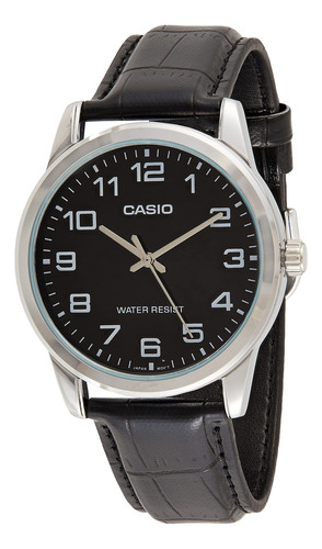 Reloj Casio Hombre Mtp V001l 1budf Blanco Cuadranza De Cuarz
