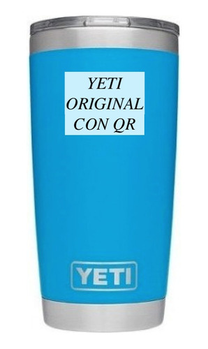 Termo Yeti 20 Oz Con Tapa Magnética Original Con Qr Colores