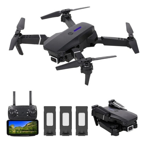 Ls-e525 Rc Drone Con Cámara 4k Drone Doble Cámara Wifi Fpv
