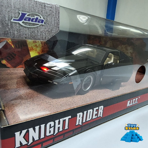 Kitt Knight Rider El Auto Increíble Jada Escala 1:24 Con Luz
