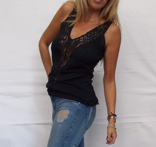 Imagen 3 de 5 de Musculosa Algodon Frida