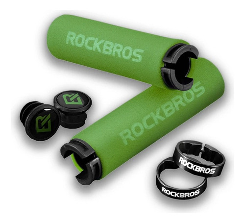 Puños Bicicleta Rockbros Empuñadura Lock Grips Mtb Colores