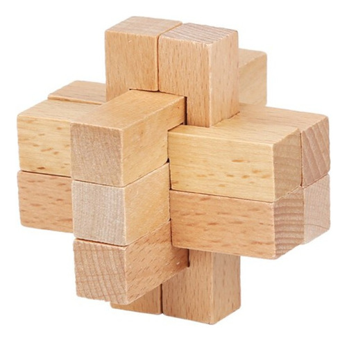 Juego De Ingenio Madera Flor Pro Didáctico Infantil #15