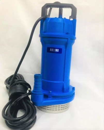 Bomba Sumergible Agua Limpia 3/4 Hp Adelino Con Flotador