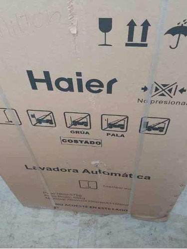 Haier Lavadora Automática Nueva Xqb120-1988 (12 Kg).