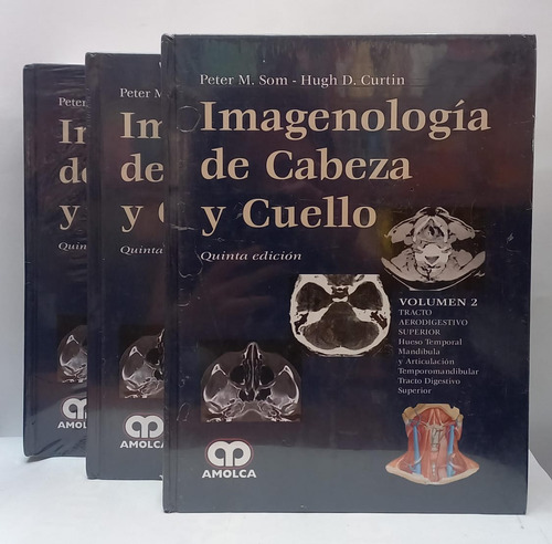 Imagenologia De Cabeza Y Cuello - 3 Vol