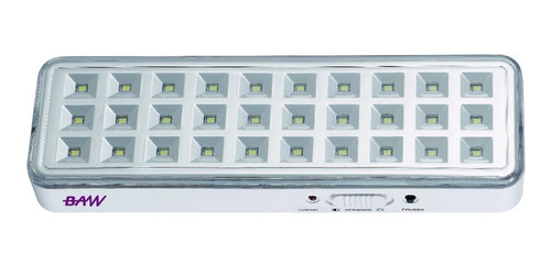 Luz Emergencia Baw 30 Led Recargable Distribuidor No Sica