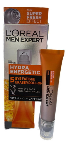 L Oreal Men Expert Hydra Energetic Eye Roll Con Vitamina C 0