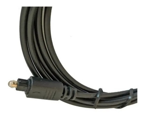 Imagen 2 de 4 de Cable Optico Digital Para Audio Fibra Optica Dorada 3 Mts