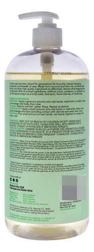 Jabon De Castilla Dr Natural Eucalyptus 946 Ml