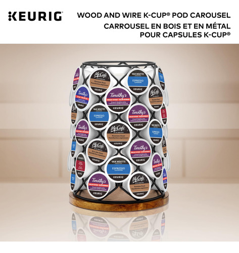 Suporte Para Cápsulas De Café Keurig K-cup Whirl Carousel 49
