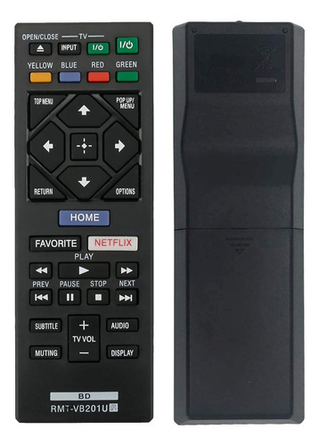 Ubay Control Remoto Rmt-vb201u Reemplazado Para Blu-ray Sony