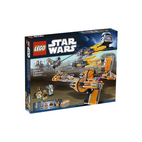 Todobloques Lego 7962 Star Wars Anankin Y Sebulba Podracers