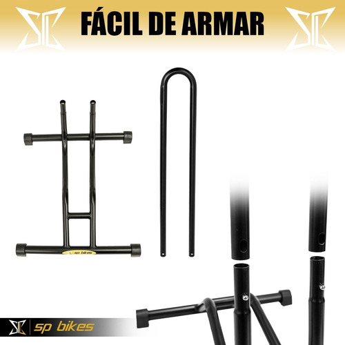 Soporte Estacionamiento Tipo Piso Horizontal Para Bicicleta