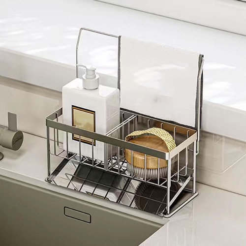 Esponja De Cocina Extraíble, Soporte Para Jabonera, Cepillo
