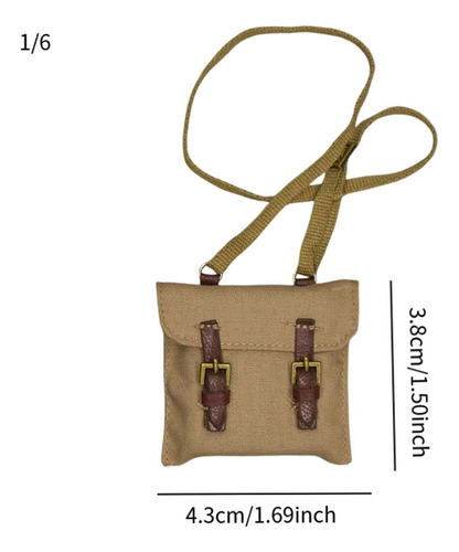 Figuras De Acción Bag 1/6 Bolsa De Cuerpo Cruzado Toy De