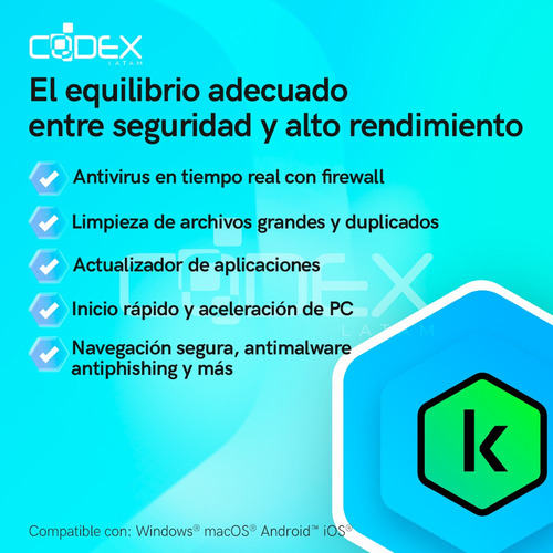 Imagen 2 de 4 de Kaspersky Antivirus 3 Pc 1 Año Oferta Especial