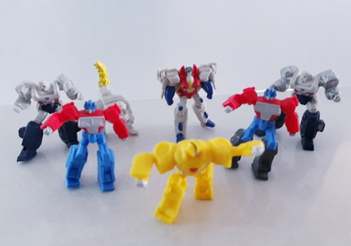 Colección 7 Figuras Every Toy De Mini Transformes Hasbro