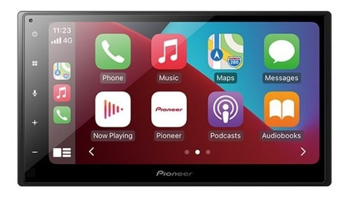 Pantalla Pioneer Dmh-a4450bt Carplay Android Auto Mirrorlink