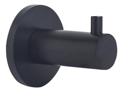 Accesorio Baño Ottone Desing Basic Percha Negra 4000.5