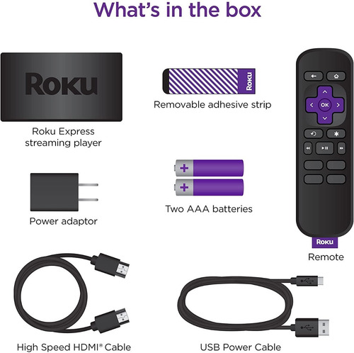 Imagen 5 de 6 de Roku Express Hd 2021 Fire Tv Chromecast Stock Sellado
