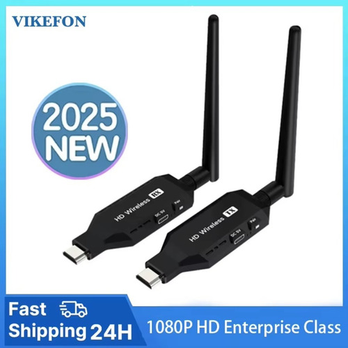 Adaptador Receptor Transmissor De Vídeo Hdmi Sem Fio 1080p 5