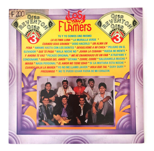 Los Flamers - Gran Reventon Gran Vol 3    Lp 