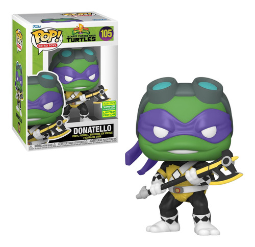 Funko Pop! Donatello #105 Tortugas Ninja - Power Rangers