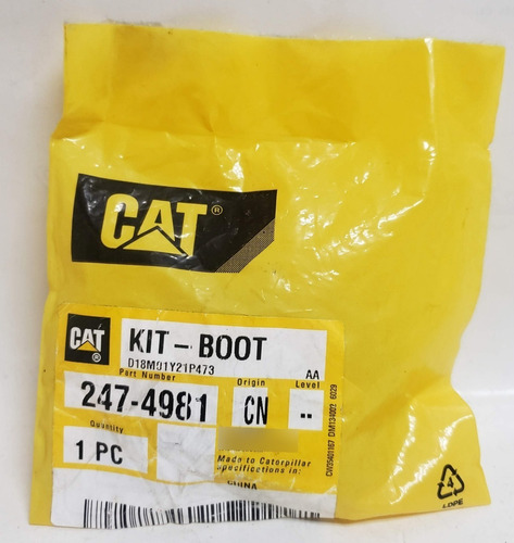 Kit Boot Caterpillar 247-4981 2474981 Retroexcavadora 
