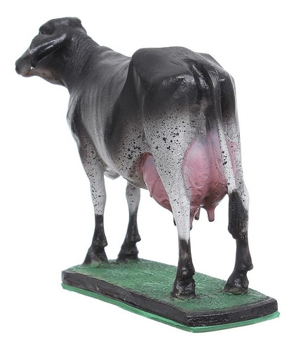 Imagem 2 de 4 de Escultura Em Resina Vaca Girolanda Home Western Decor 30874