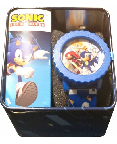 Reloj De Sonic Para Niño Original 