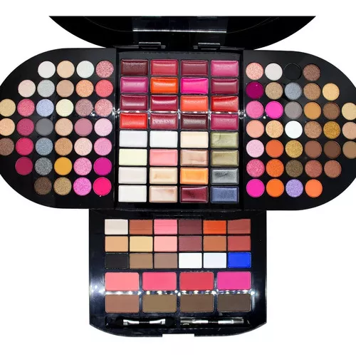 Set Maquillaje Maletin Makeover Sombras Rubor Labial Fms-04